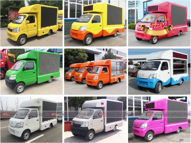 Colorful Mini LED Video Truck Colorful Mini LED Video Truck